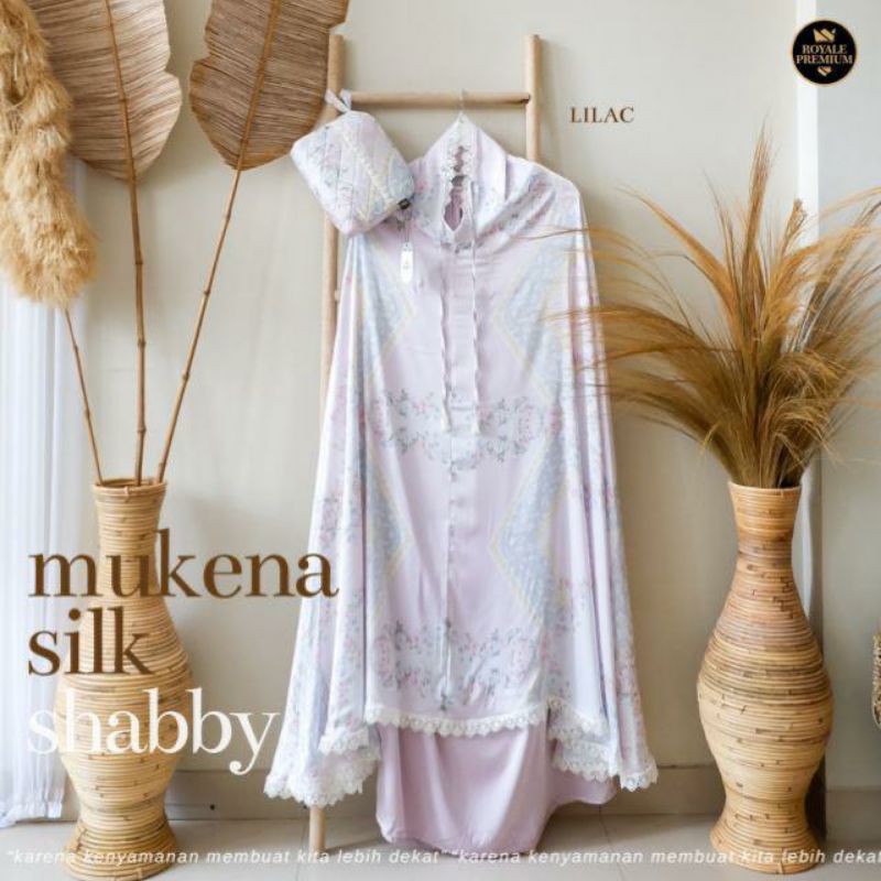 Mukena Shabby Lilac  Royale Premium | Maisara Premium
