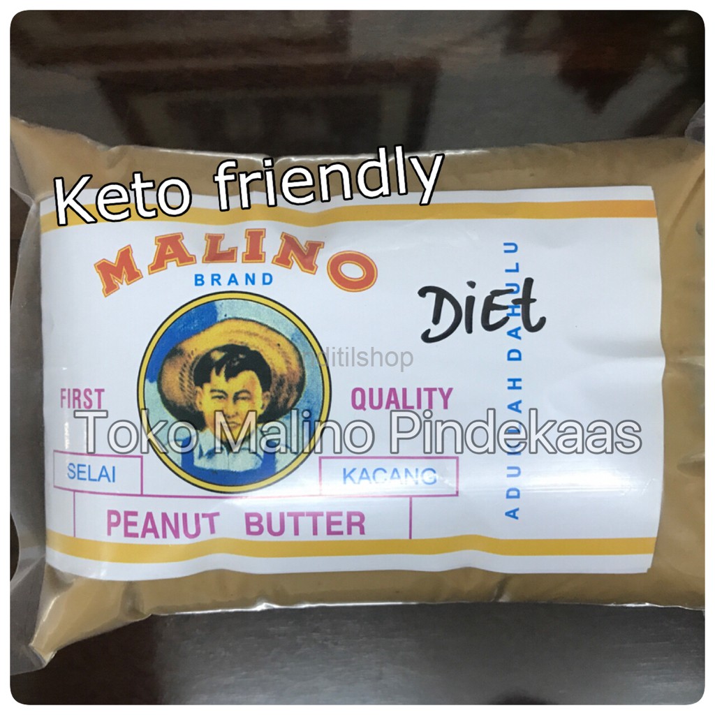 

Diet keto creamy pindekaas/peanut butter/selai kacang (no sugar) 500 g