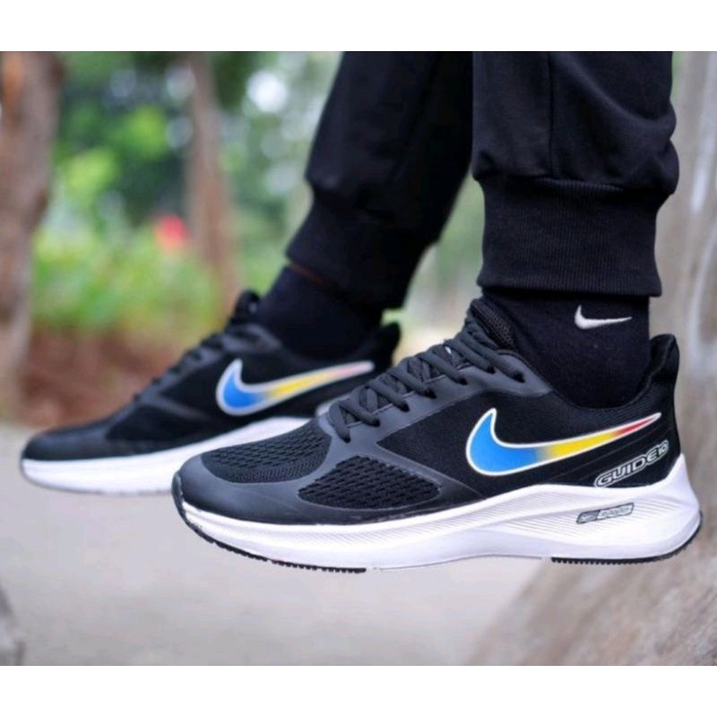 100% PREMIUM SEPATU RUNNING PRIA - SEPATU LARI PRIA - SEPATU SNEAKERS PRIA NIKE ZOOM GUIDE 10 SIZE 38-44