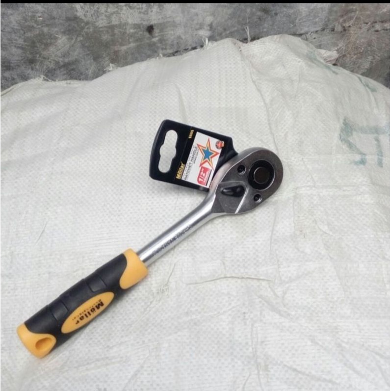 Gagang Sok Ratchet 1/2" - Gagang Sok Ratchet Chrome Vanadium