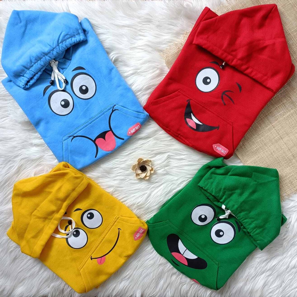 Jaket Bayi cewek cowok 3 18 Bulan Lucu Sweater Tebal