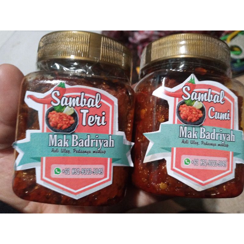 

sambal teri trasi besar