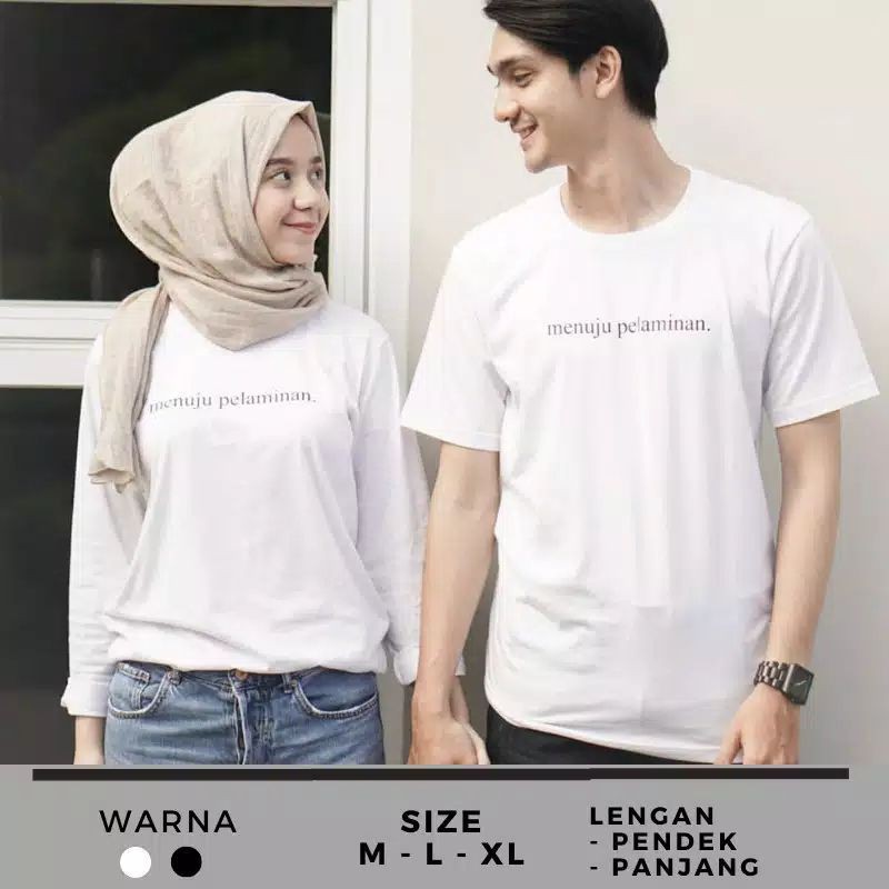 

sablon couple/satu pasang 2pcs