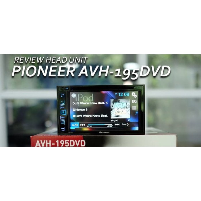 Hot New Pioneer Avh 195 Dvd   Tv Double Din   PIONEER DVD .