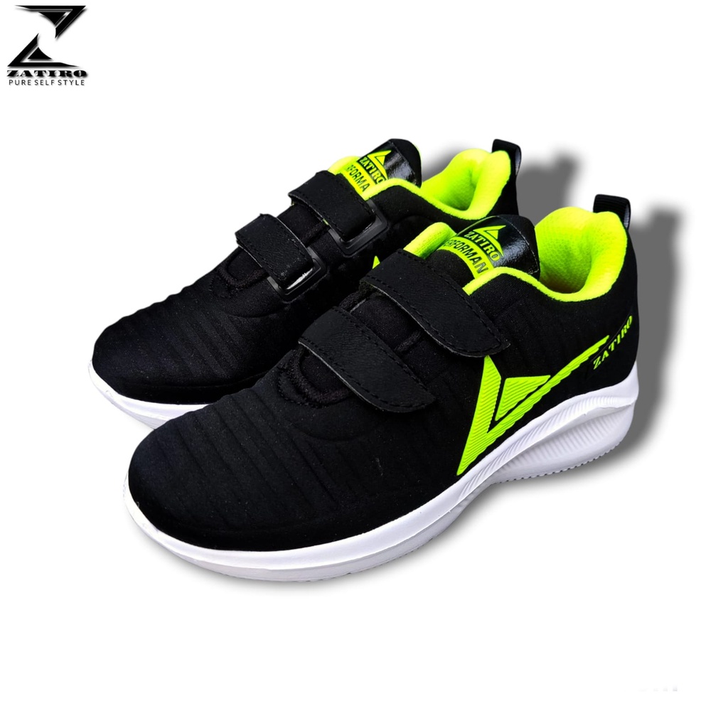 Sepatu Anak Sekolah Anak Sneakers  Running Sport PSS-11 Anak Kecil Safety Casual Zatiro SAN Perempua