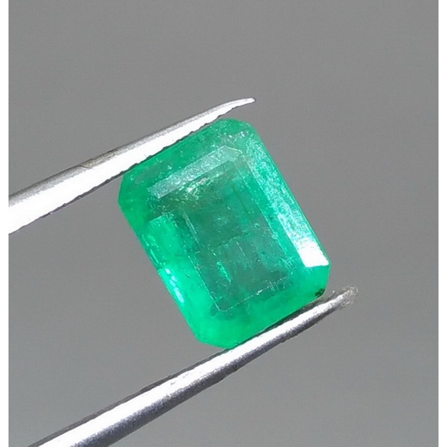 Batu permata natural Emerald beryl Zamrud kolombia Asli