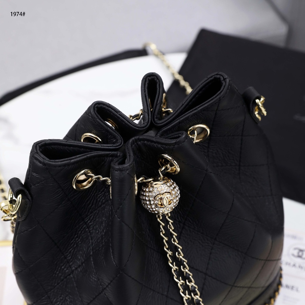 C Chrystal Ball Bucket Bag #1974