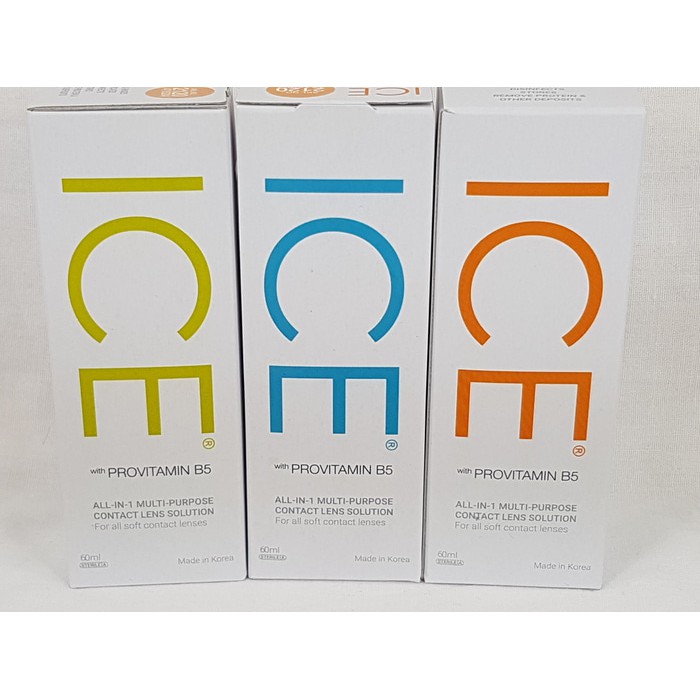 Cairan Softlens ICE 60ml /  Cairan Pembersih Softlens / Softlens / Softlen