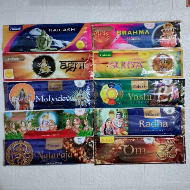 Hio Dupa Buhur Wangi India Aromaterapi Tulasi 1 Pouch