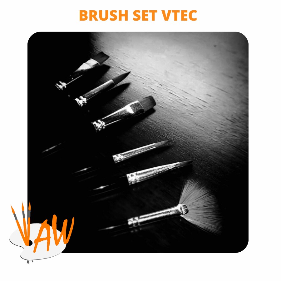 

Kuas Vtec Set A0107 (6 pcs)