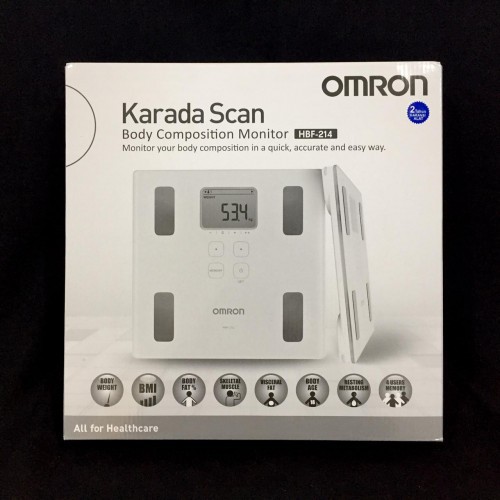 Omron Body Fat Monitor HBF 214 - Timbangan digital Omron HBF214