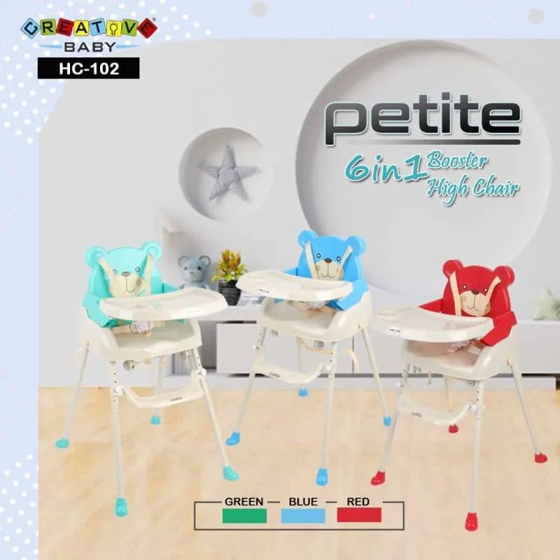 Creative - High Chair Petite 6in1 102