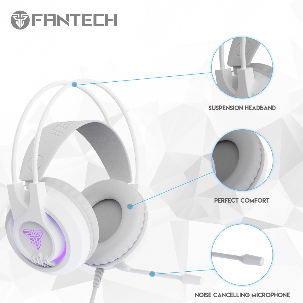 Fantech HG20 Chief II Sakura Edition RGB Gaming Headset