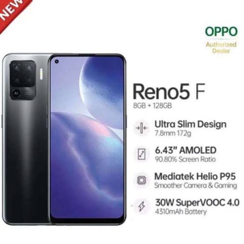 Oppo Reno 5f New Garansi Resmi Oppo!