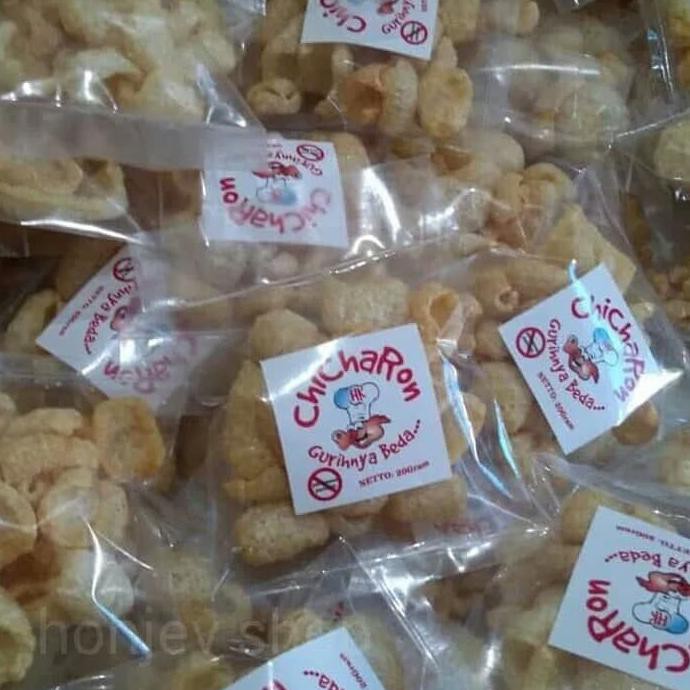 

Krupuk Kulit Babi Cicharon Hk 20Gram Per Ball, 1Ball Isi (20Bks)