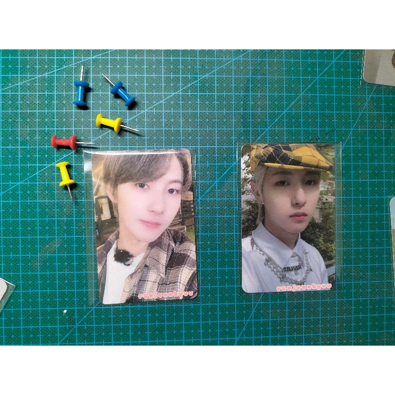 PC photocard only renjun NCT Dream kihno arrival hello future