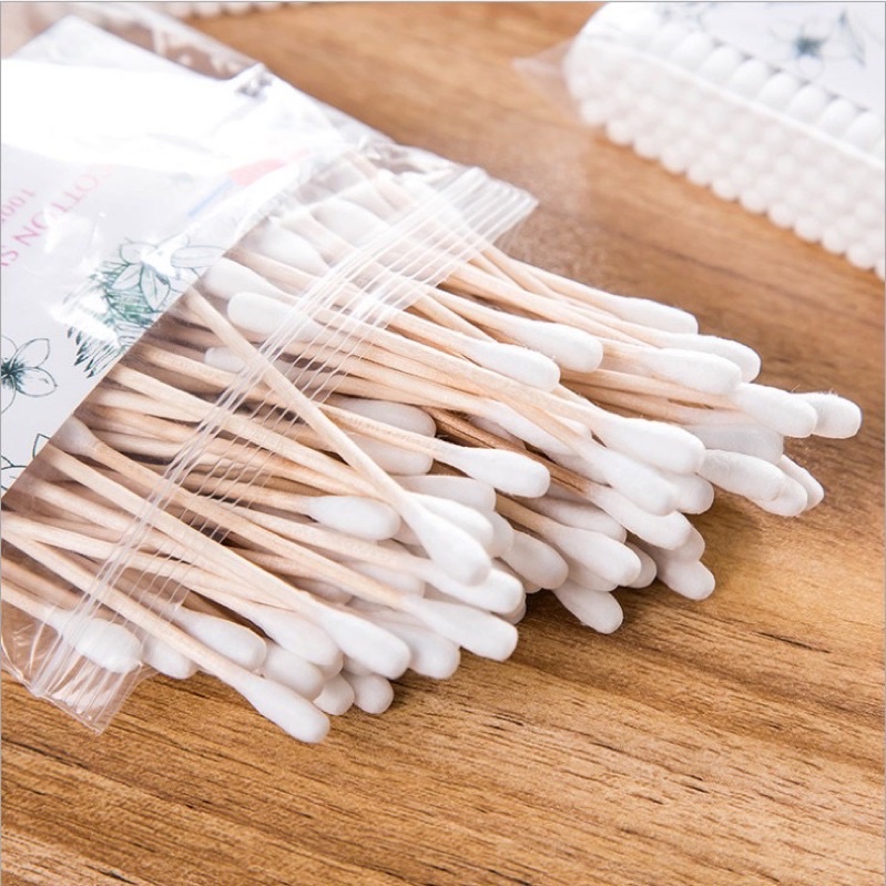 Cotton buds isi 100pcs / Korek Kuping