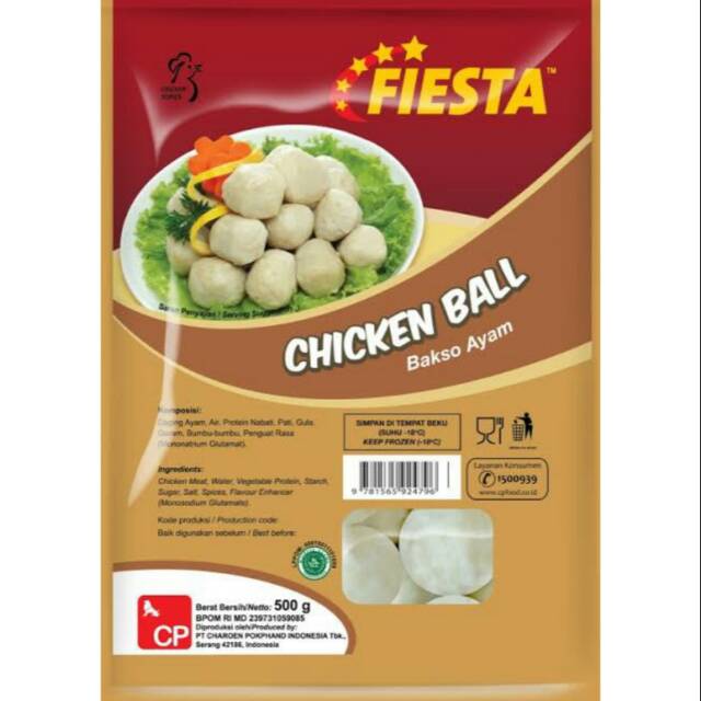 

Fiesta Chicken Ball 500gr - Bakso Ayam