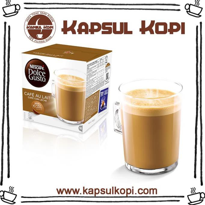 

Cafe Au Lait Kapsul Kopi Nescafe Dolce Gusto NDG Coffee Capsule