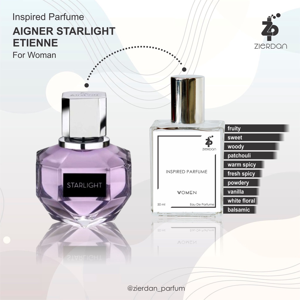 Zierdan Inspired Parfum Aigner Starlight Etienne Parfume Farfum Minyak Wangi Tahan Lama Wanita Cewek