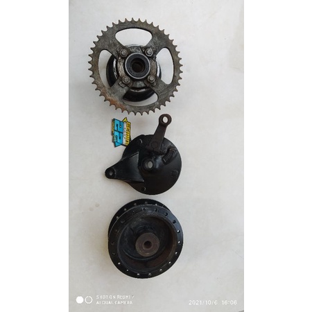 Tromol kawasaki kaze R original tromol belakang kaze tromol belakang kawasaki kaze R tromol kaze set