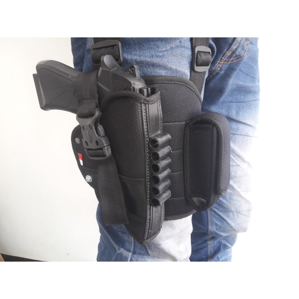 BLACKPINK Holster Paha tactical army woodland ada tmp mag