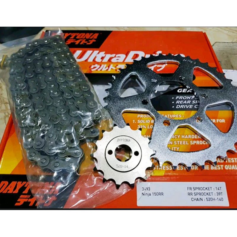 Jual Gir Gear Set Ninja 150 RR Daytona ninja 150RR Shopee Indonesia