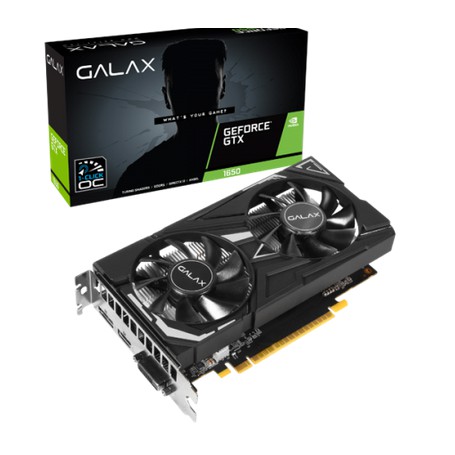 GALAX Geforce GTX 1650 4GB DDR5 (1-Click OC) - DUAL FAN