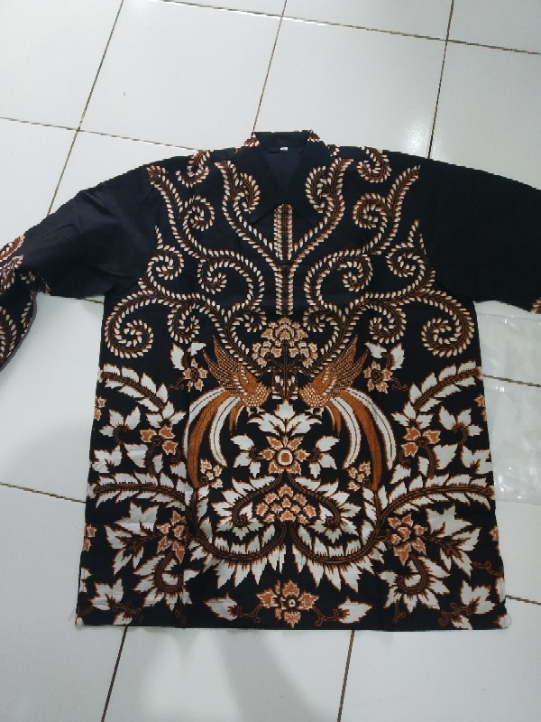 Cakrawangsa Kemeja Batik Pria Batik Solo Modern Kemeja Pria Lengan Panjang Hem Batik By Raya