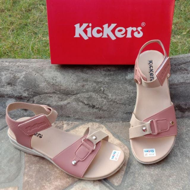 Sandal Wanita Let Elastis  Kickers Terbaru