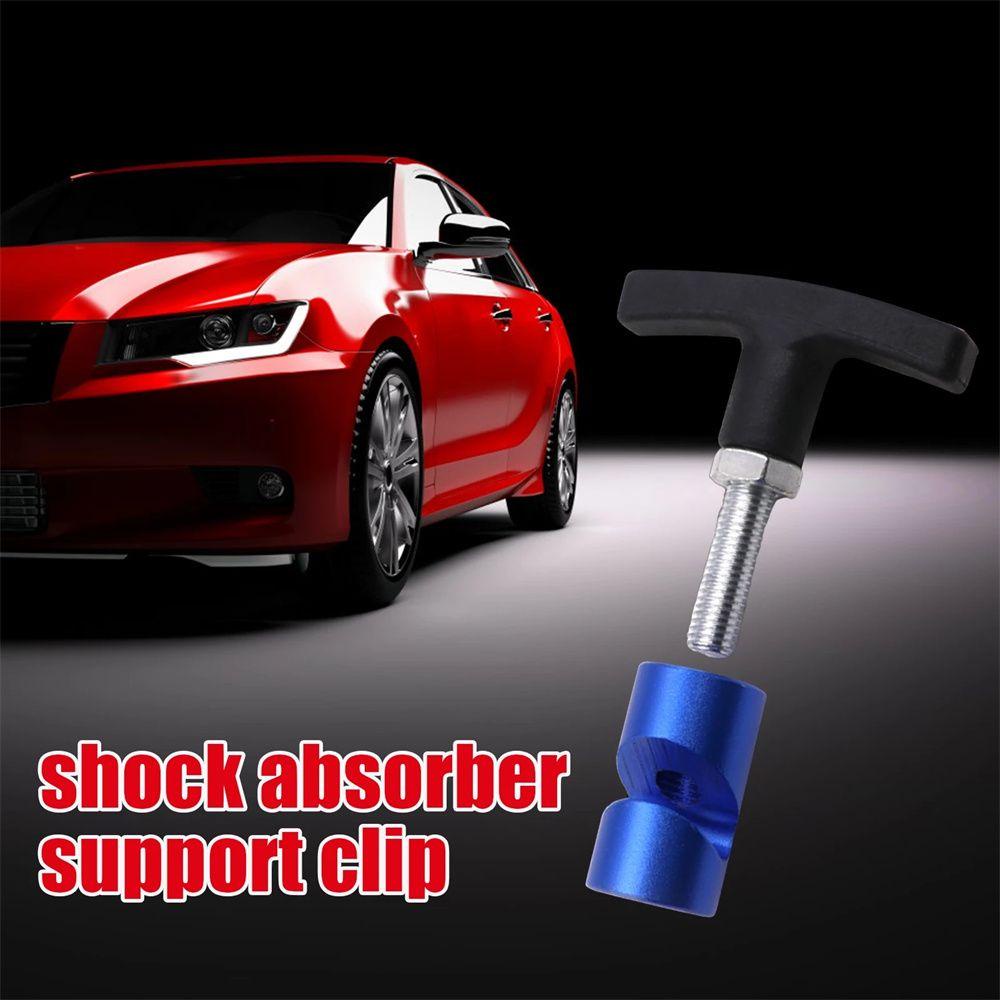 Lanfy Cover Mesin Support Auto Car Metal Untuk Mobil Anti-Selip Aksesoris Interior Anti-slip Hood Lifting Rod