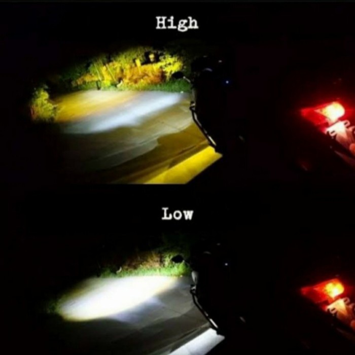 Lampu Tembak Motor D2 Laser Bullaes Mining Driving Lampu Sorot