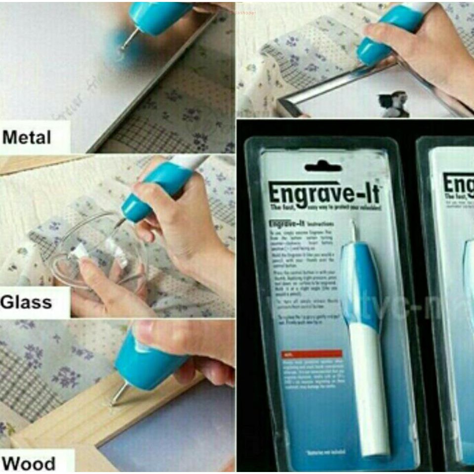 

Hello - 1 PC Alat Ukir Nama Grafir Electric Portable EGV Whiz Engrave It Pen Serbaguna PALING MURAH