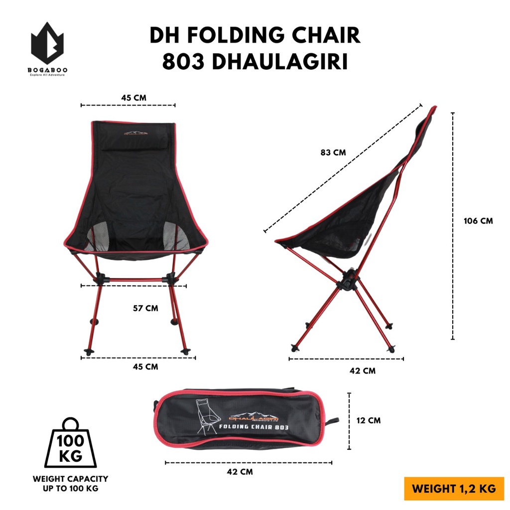 Kursi Lipat Fc 803 - Folding Chair Dhaulagiri