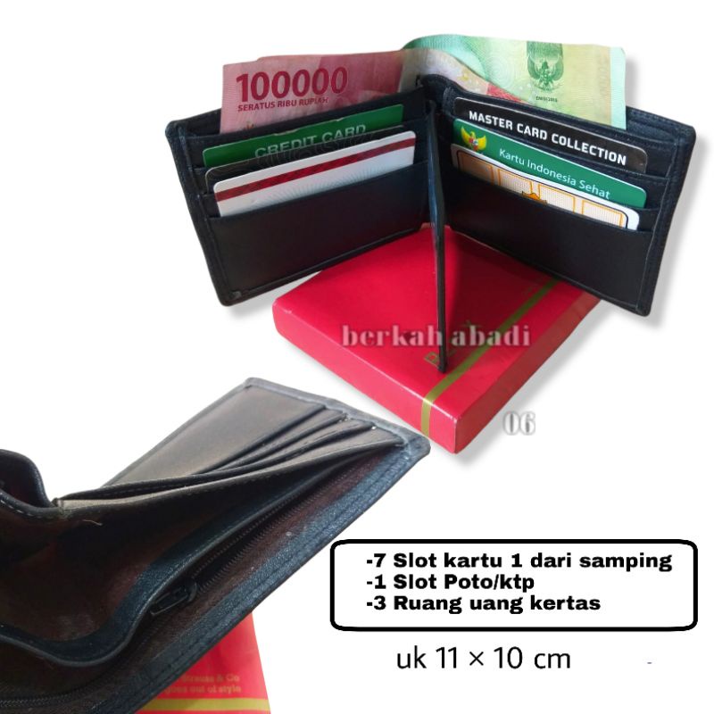 [BONUS] IKAT PINGGANG PRIA FREE Dompet kulit Impor