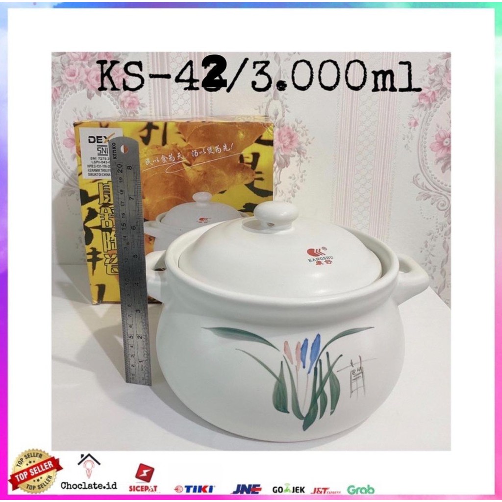 PANCI SAPO KERAMIK MEDICINE HEALTHY KS42 / 3000ml