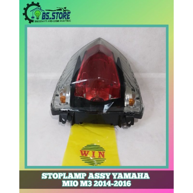 LAMPU BELAKANG YAMAHA MIO M3 2014 2015 2016 | STOPLAMP ASY YAMAHA MIO M3 2014 2015 2016 | LAMPU STOP YAMAHA MIO M3