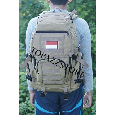 Tas Army Tactical Ransel Punggung Tentara TNI Polisi Militer Satpam