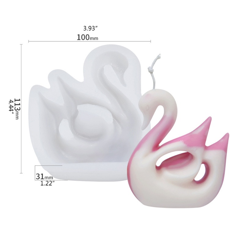 Siy Cetakan Lilinsabun Bahan Silikon Desain Hewan Untuk Epoxyresin