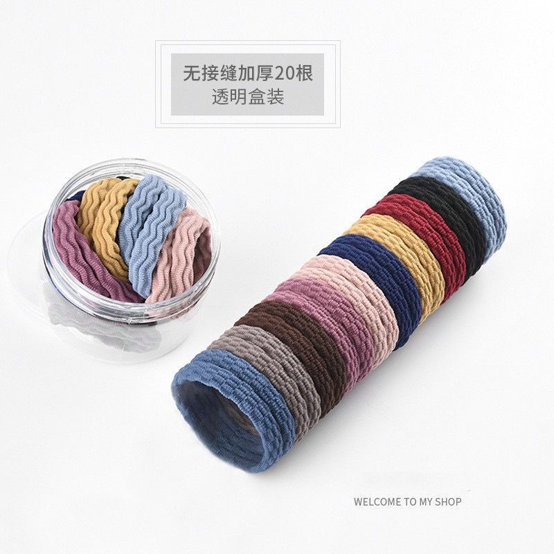 Ikat Rambut Set Cup Isi 20pcs - 50 pcs