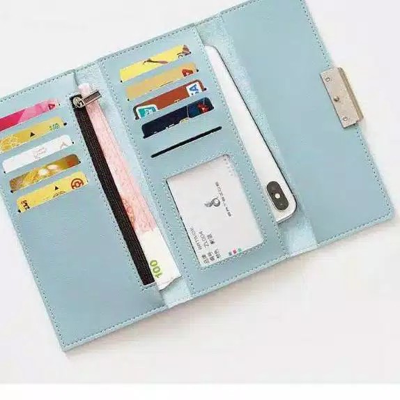 DOMPET PANJANG / DOMPET WANITA PANJANG /  DOMPET LIPAT PANJANG WANITA FASHION KOREA