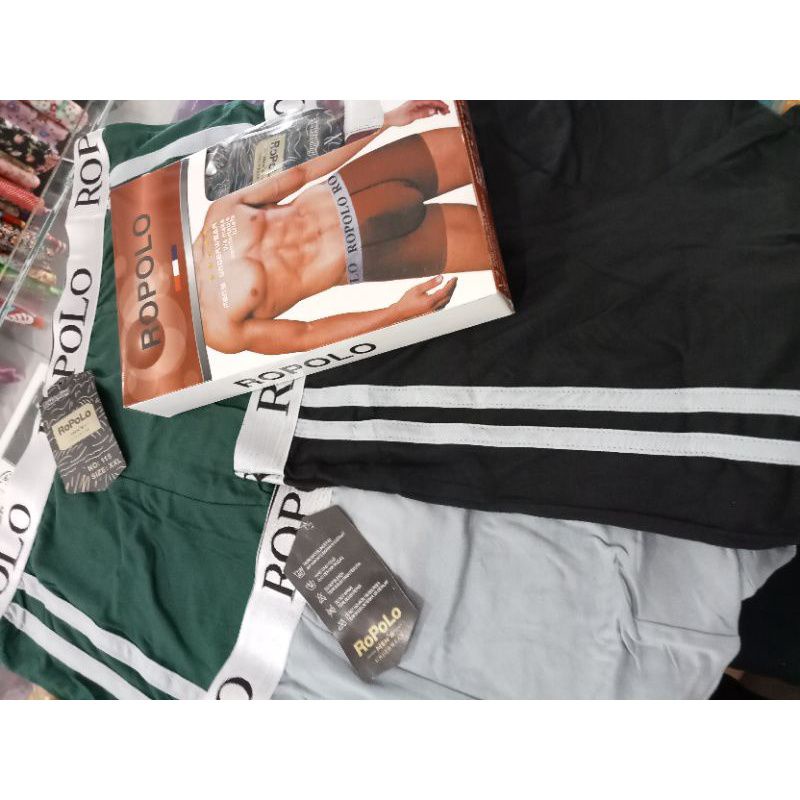 CD BOXER ROPOLO || CELANA DALAM BOXER PRIA || CD BOXER
