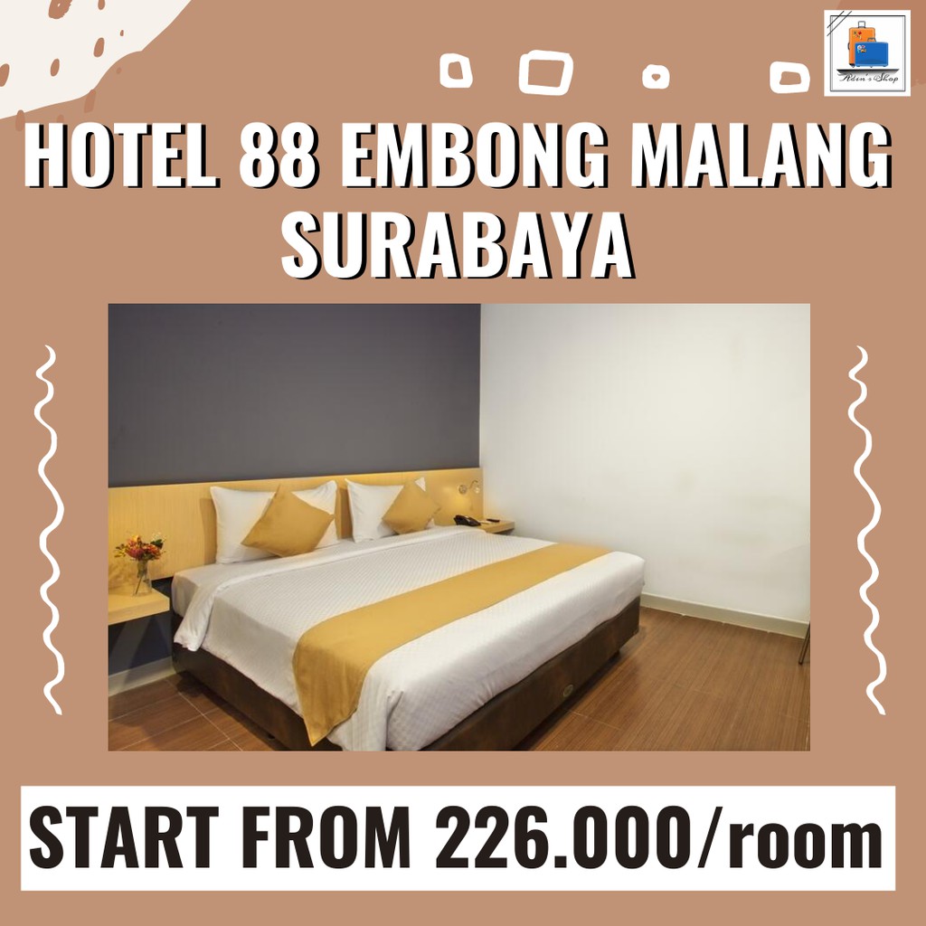 Promo Hotel Hotel Surabaya Hotel 88 Embong Malang Best Deal Voucher Paling Murah Shopee Indonesia