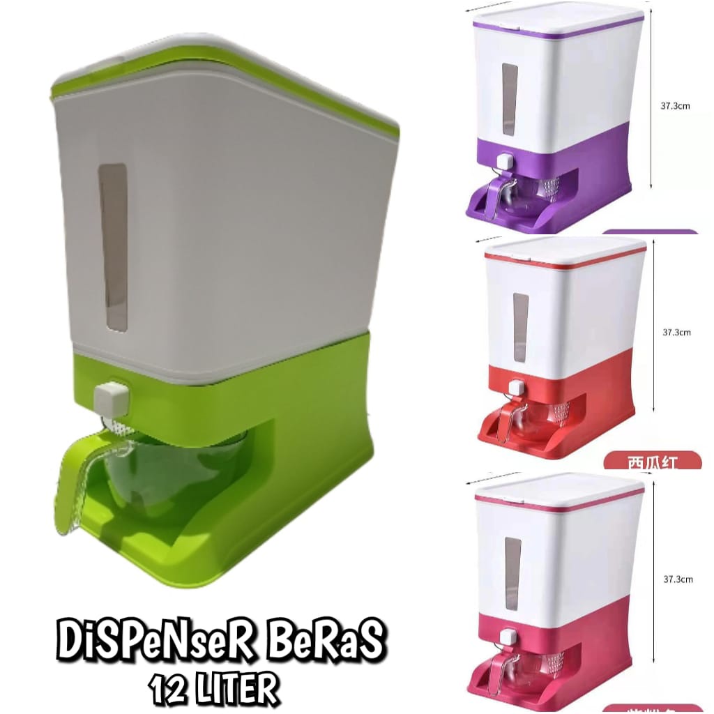 DISPENSER BERAS 12 LITER