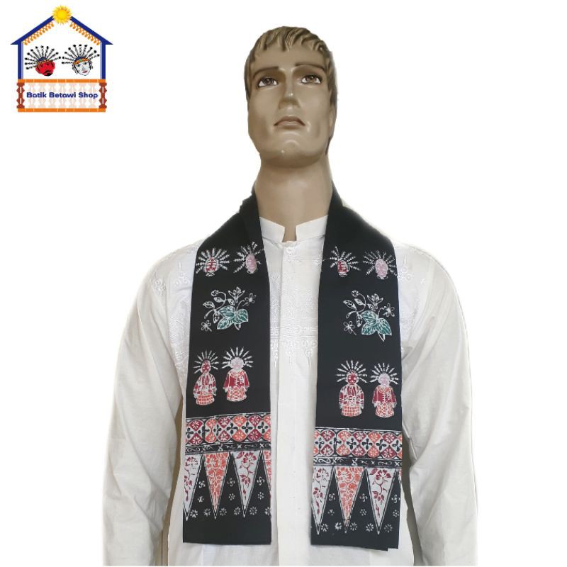 Grosir (SSC) CUKIN/SYAL BETAWI CAP TULIS HITAM Premium Termurah