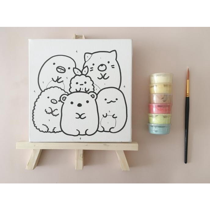 

Promo Awal tahun sumiko gurashi / paint by number / kids art Promo Awal tahun