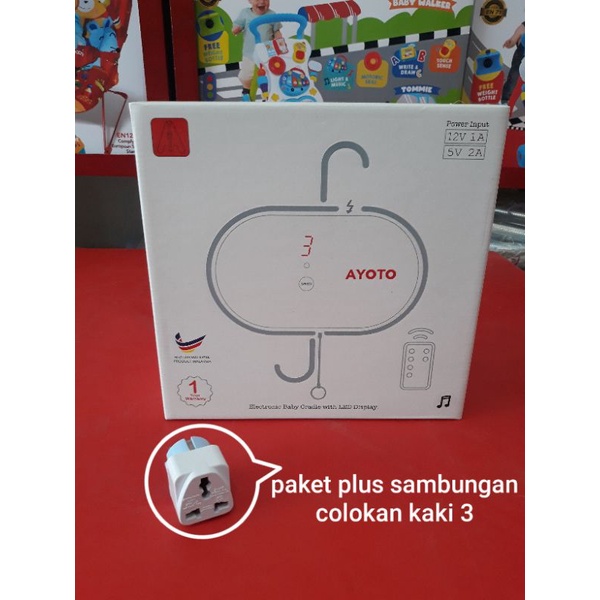 mesin ayunan otomatis bayi ayoto POWERBANK