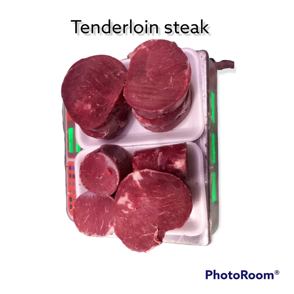 

tenderloin steak, daging sapi, beef, steak loaf sapi 500gr bandung