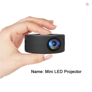 Proyektor LED Mini Portable Dengan Kabel 320x180 Layar LCD + Cermin