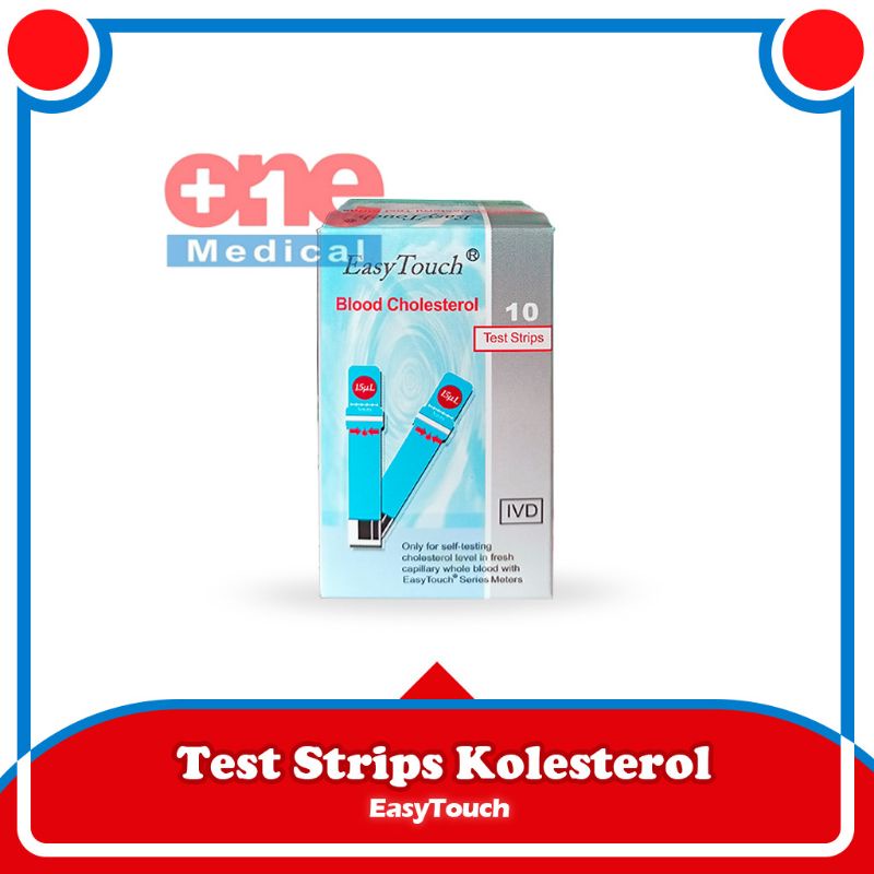 Jual Easy Touch Cholesterol Test Strip Cek Kolesterol Shopee Indonesia